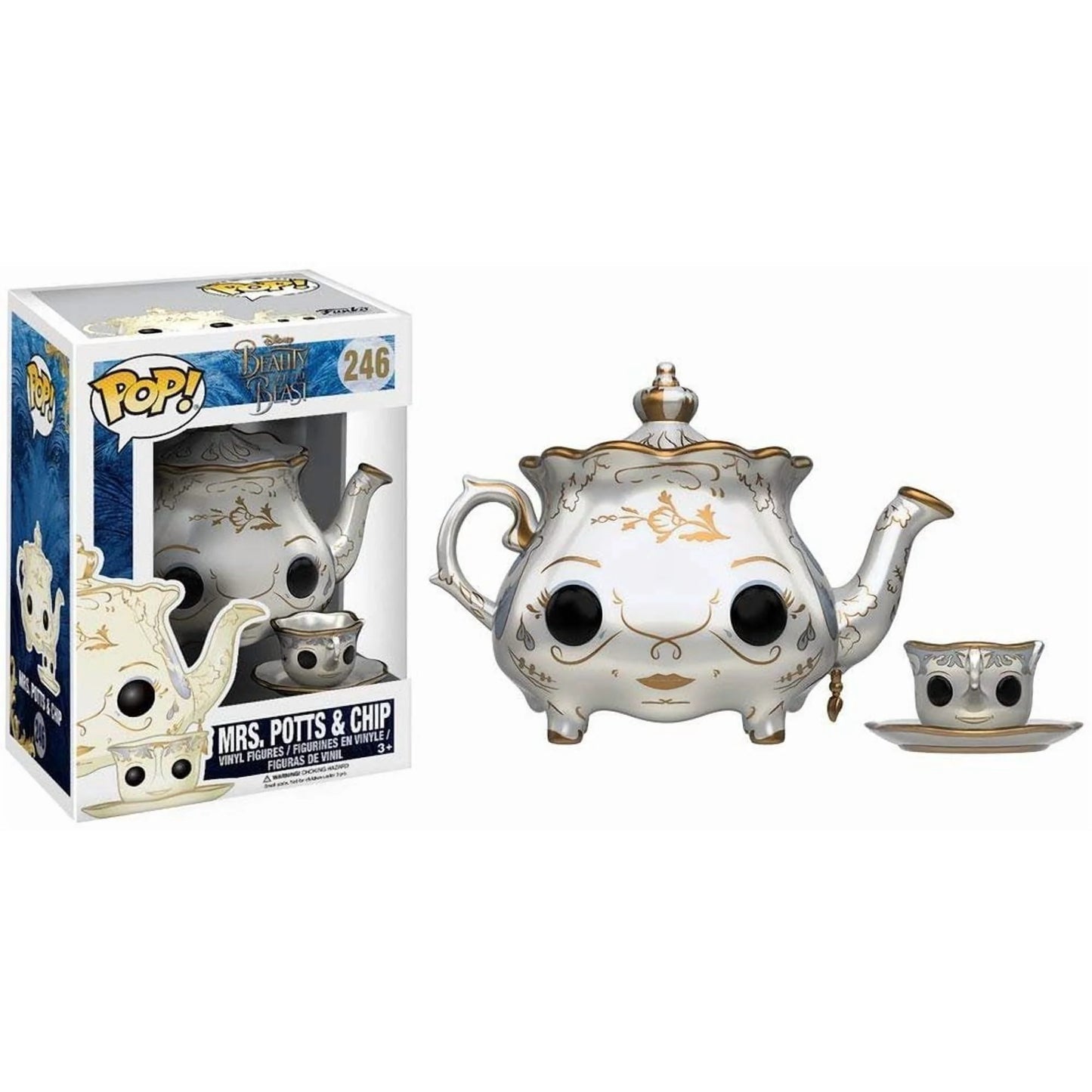 Funko Pop! Disney: Beauty & the Beast - Mrs. Potts & Chip