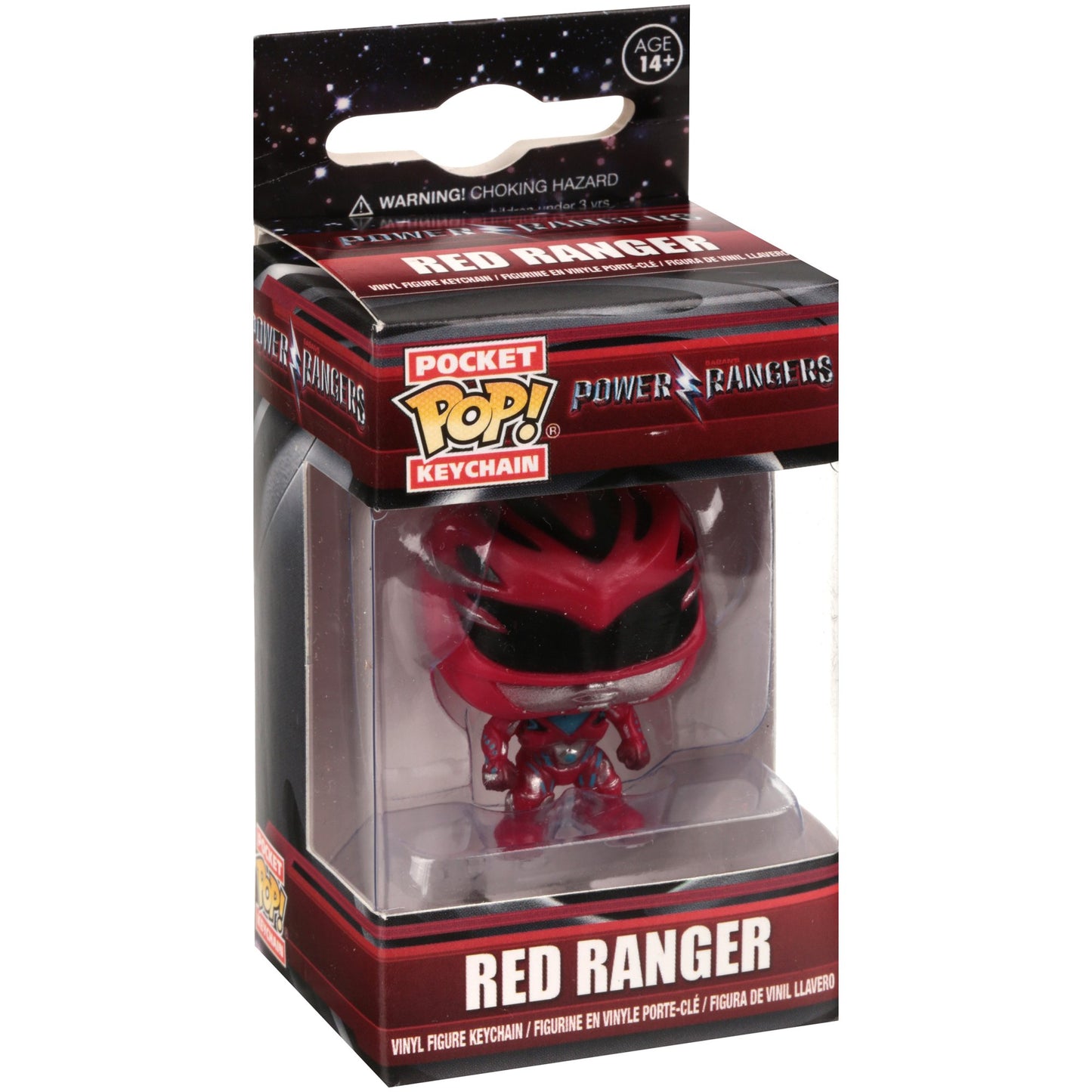 FUNKO POCKET POP! KEYCHAIN: POWER RANGERS - RED RANGER