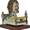 NECA Head Knockers Line The Exorcist Regan in Bed 5.5-Inch Resin Figure with Bobbling Head and Bobbling Bed