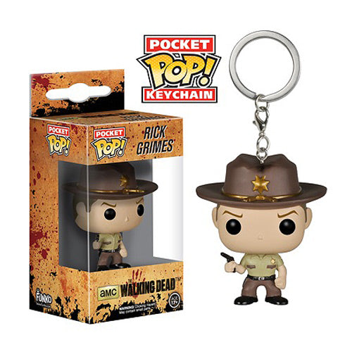 The Walking Dead Rick Grimes Pop! Vinyl Figure Key Chain