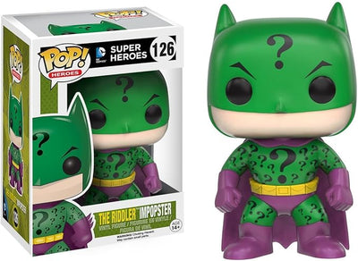 Funko POP Heroes Impopster Villains as Batman Riddler Action Figure