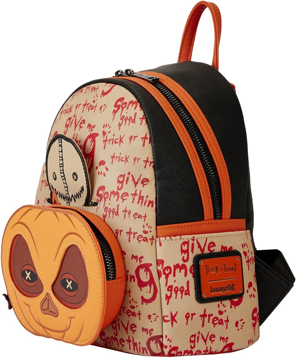 Trick 'r Treat Sam Pumpkin Loungefly Mini Backpack