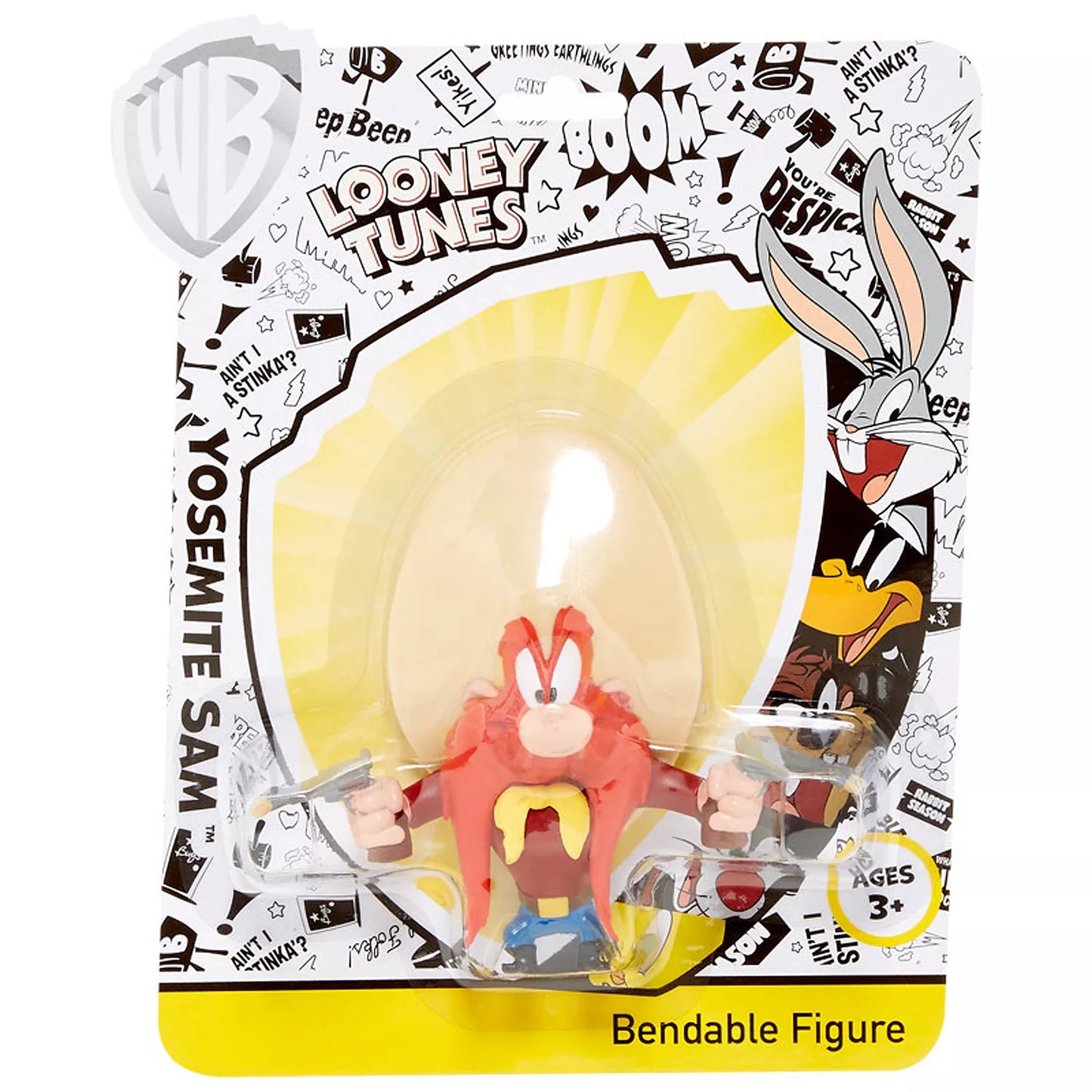 Looney Tunes NJ Croce Yosemite Sam Bendable Action Figure