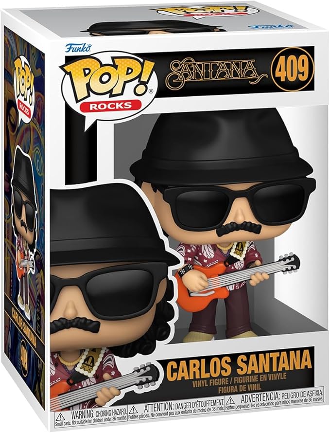 Funko POP! Rocks: Carlos Santana