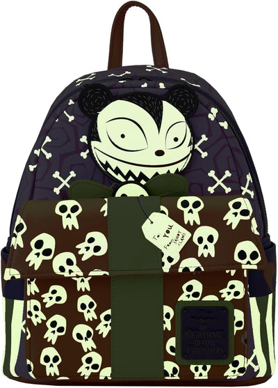 Loungefly Disney Nightmare Before Christmas Scary Teddy Present Mini Backpack