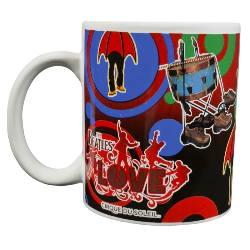 Beatles Love Cirque Du Soleil SGT Peppers Lonely Hearts Club Band Mug Apple Corps Ltd.