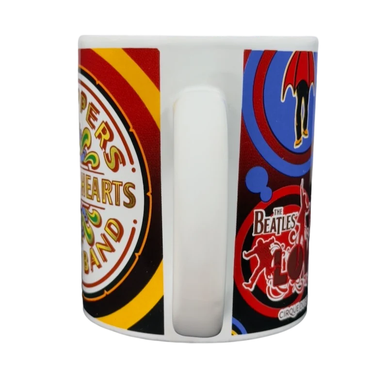 Beatles Love Cirque Du Soleil SGT Peppers Lonely Hearts Club Band Mug Apple Corps Ltd.