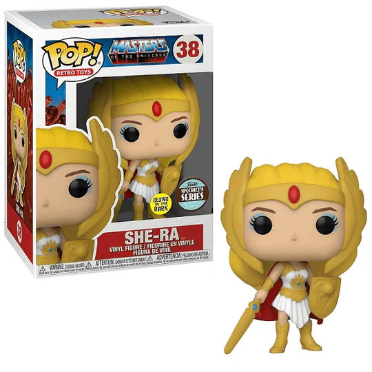 Masters of the Universe Funko Pop! Vinyl Figure Classic She-Ra (Glow Specialty Series)