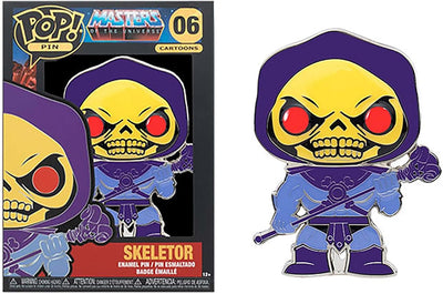 Funko Pop! Pins: Masters of The Universe - Skeletor with Glow in The Dark Eyes