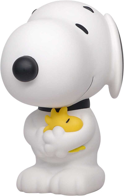 Peanuts SNOOPY Figural Bank Bust Coin Bank PVC - Monogram 8"