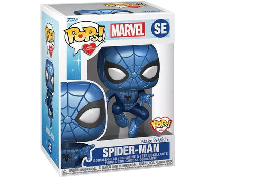 Funko Pop! Marvel: Make A Wish - Spider-Man (Metallic)