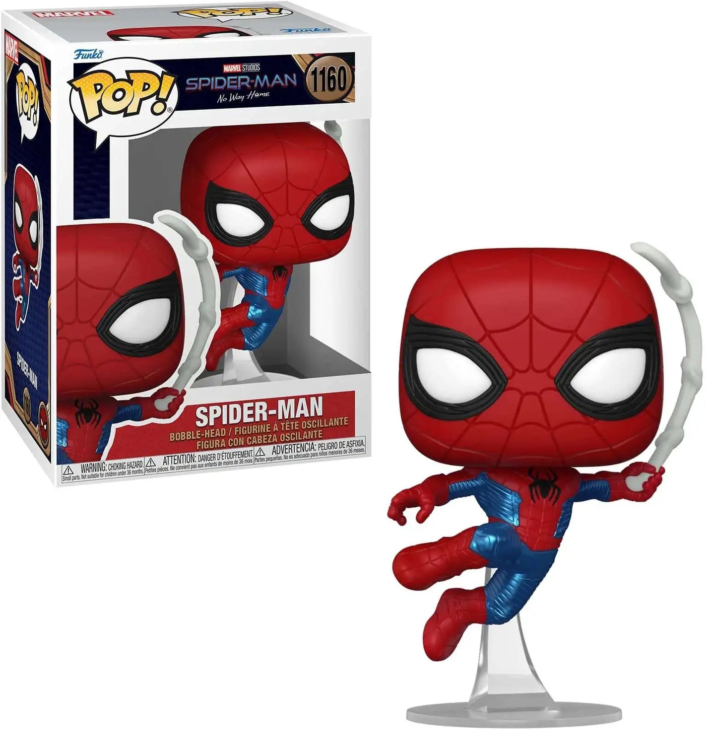 Funko Spider-Man No Way Home POP! Marvel Spider-Man Figure #1160 [Finale Suit]