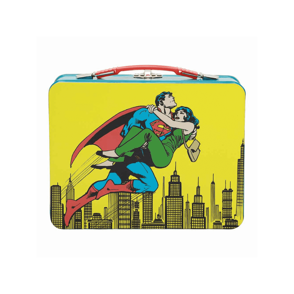 Superman Action Comics #1 Classic Large Tin Tote Lunch Box