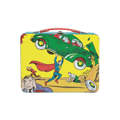 Superman Action Comics #1 Classic Large Tin Tote Lunch Box
