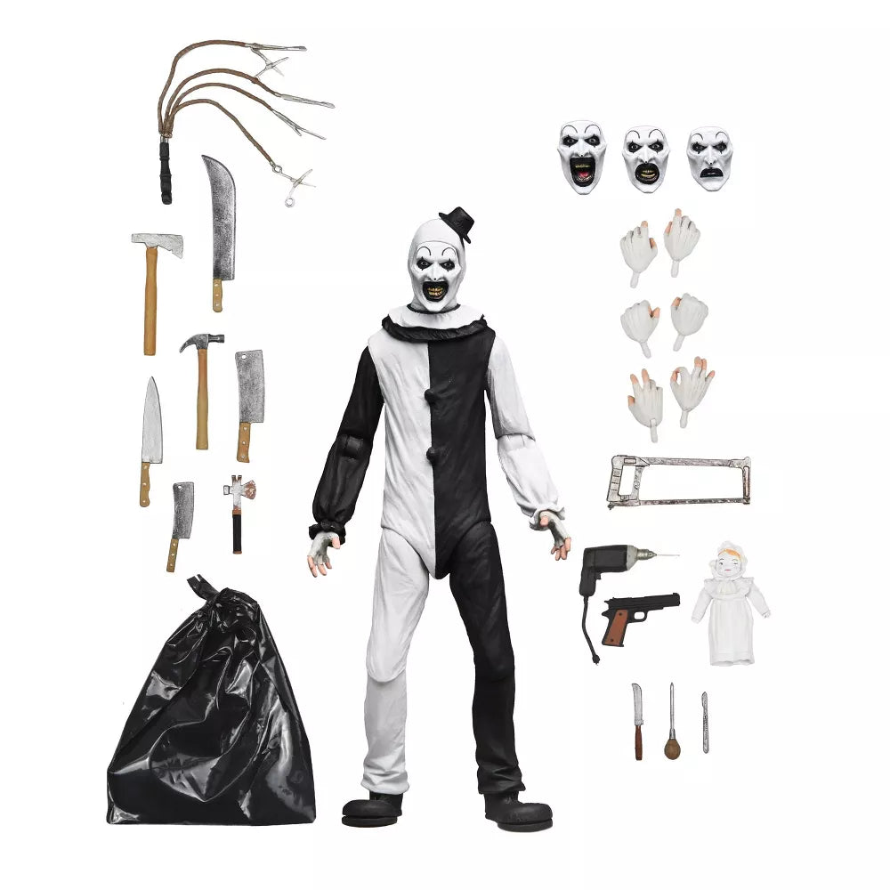 NECA Terrifier Action Figure Ultimate Art the Clown - 7" Scale