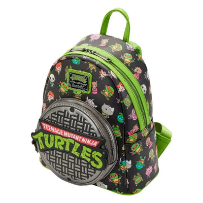 Teenage Mutant Ninja Turtles Sewer Cap AOP Mini Backpack