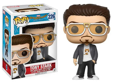 Funko Spider-Man: Homecoming POP! Marvel Tony Stark Vinyl Bobble Head #226
