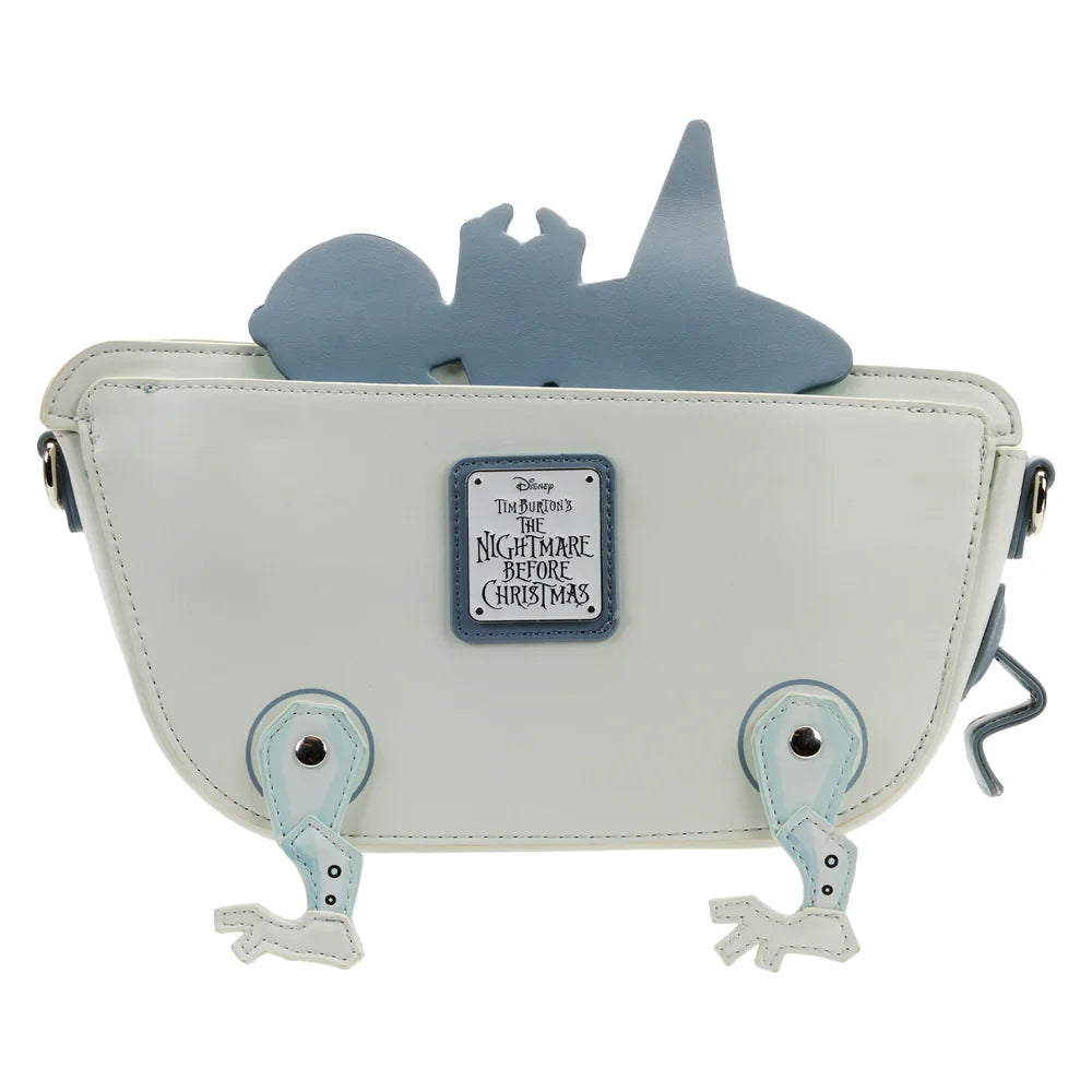 Disney Loungefly Nightmare Before Christmas Lock Shock Barrel Bath Tub Crossbody Bag