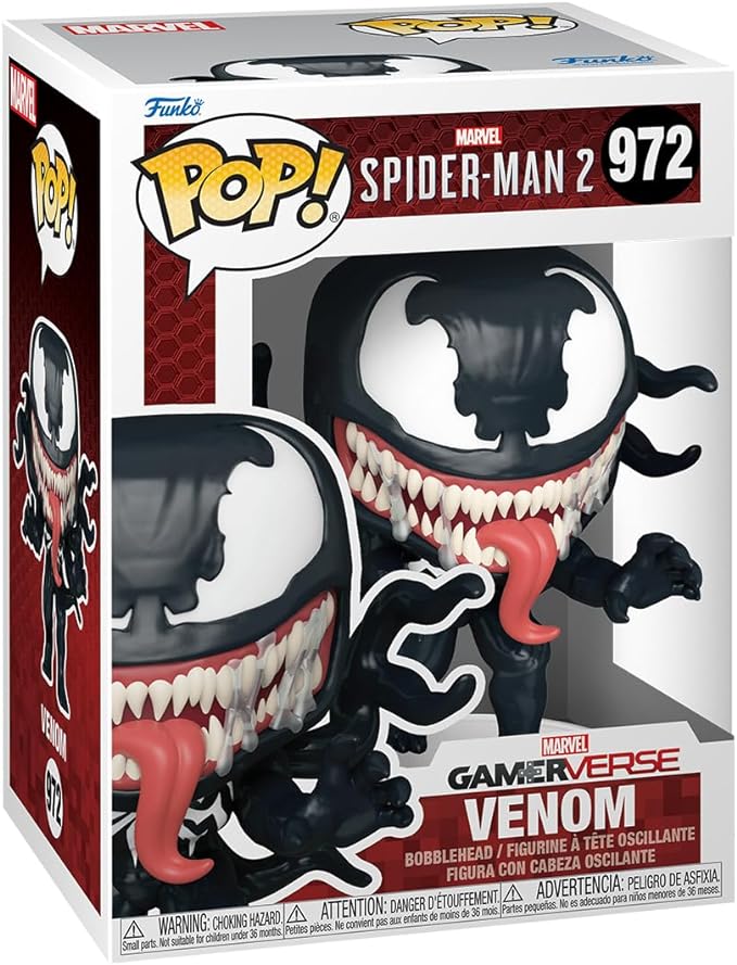 Funko POP! Games: Spider-Man 2- Venom - Spider-Man - Collectable