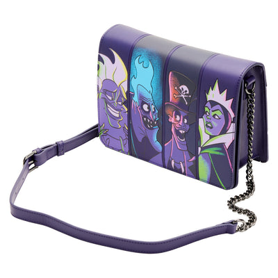 Loungefly Disney Villains In The Dark Crossbody Bag