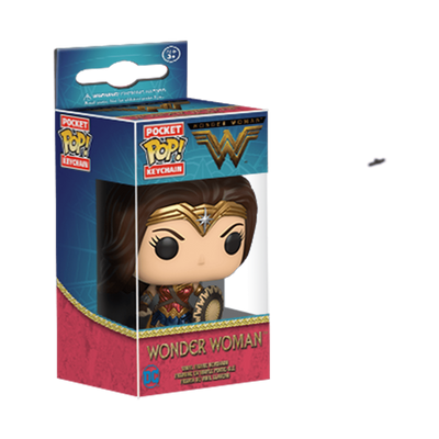 DC Comics Pop! Keychain Wonder Woman with Shield