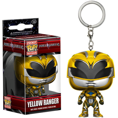 Funko Pop Keychain: Power Rangers Yellow Ranger