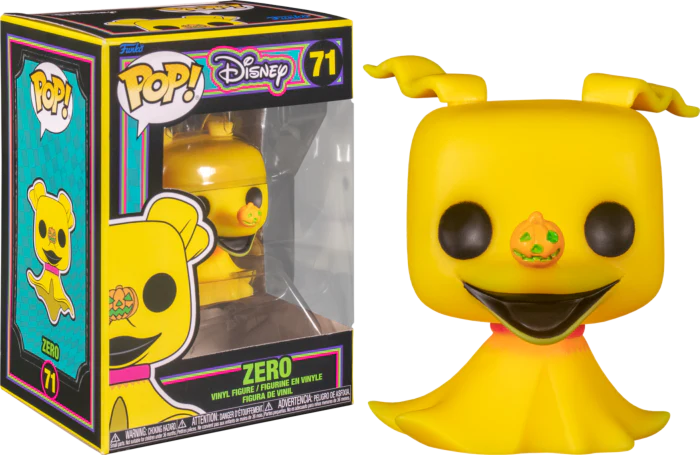 Funko Pop! The Nightmare Before Christmas - Zero Blacklight #71