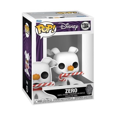 The Nightmare Before Christmas 30th Anniversary Zero with Candy Cane Funko Pop! Vinyl Figure #1384